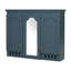 Armoire de rangement murale l 35 po x H 28 po avec 4 tablettes réglables-128966892
