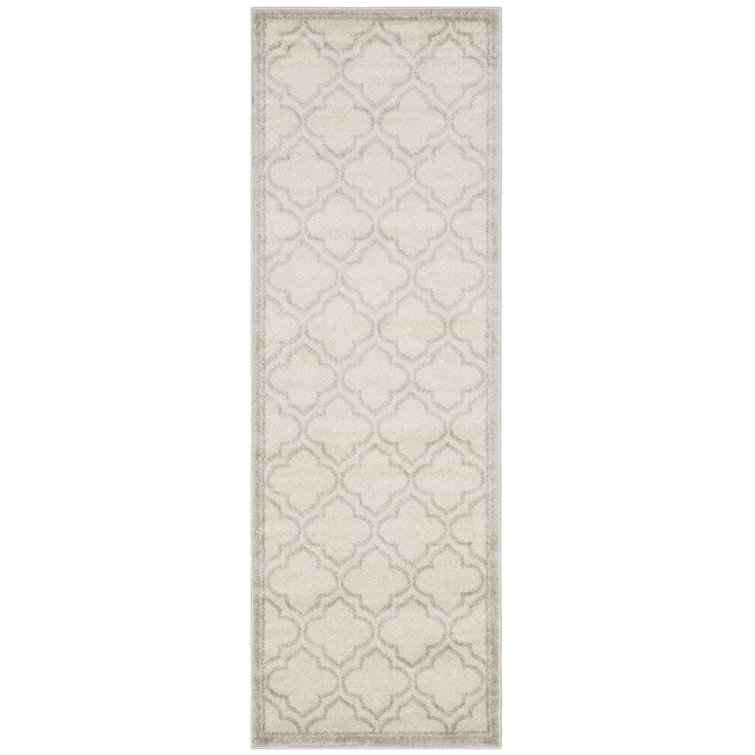 Ammundsen Geometric Light Gray/Ivory Area Rug