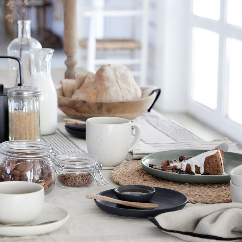 Casafina Pacifica Bread Plate, Black