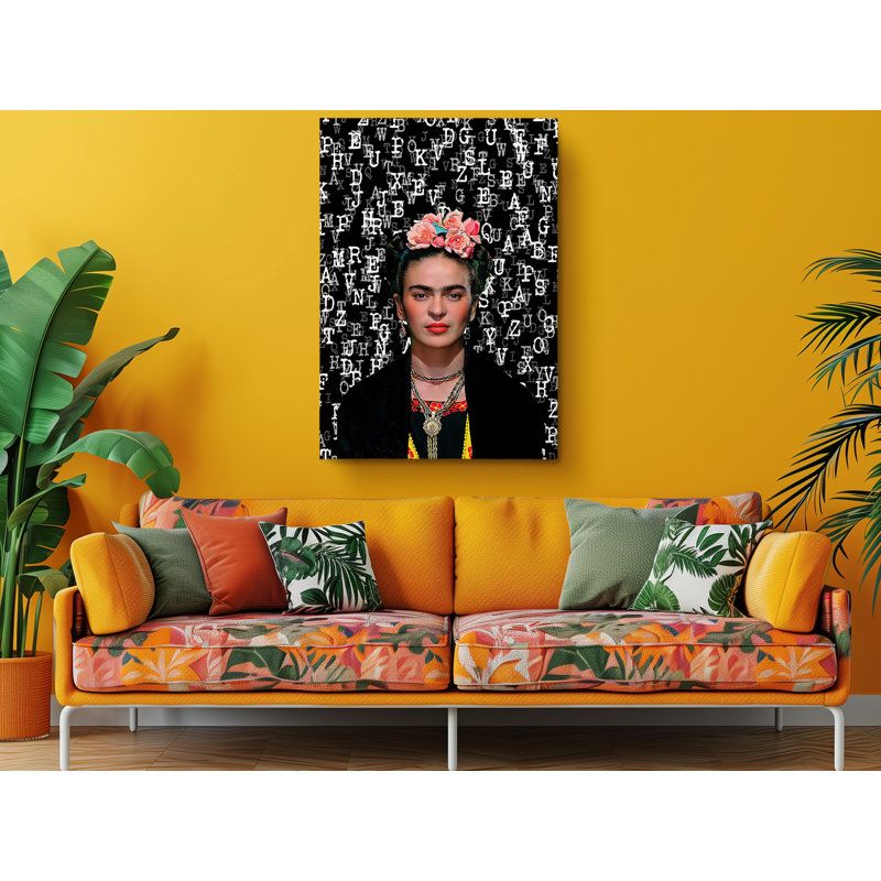 Impression sur toile Frida Kahlo, H 36 po x l 24 po