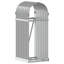 Log Holder 15.7"X17.7"X39.4" Galvanized Steel-1692477976