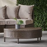 Half moom shape Patio Tables with sturdy legs