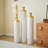  Metal Floor Vase, Tall Large Floor Vase With Honeycomb Hexagonal Design (Set Of 3)