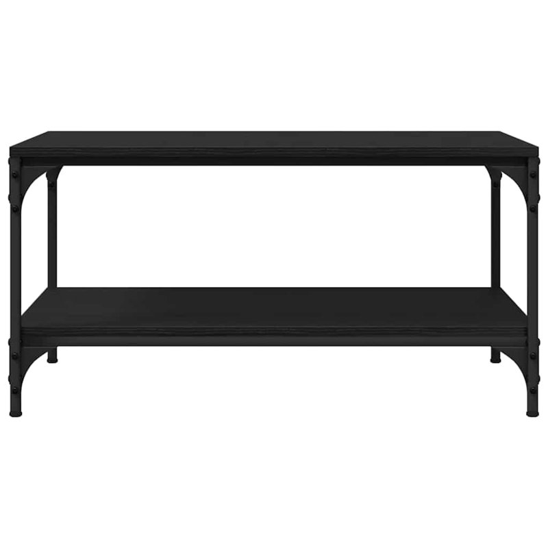 Coffee Table with Storage, Black