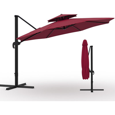 10x10 ft Cantilever Patio Umbrella