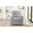 Ambria Manual Massage Recliner Chair With Swivel, Rocking, And Storage Pocket-118964616
