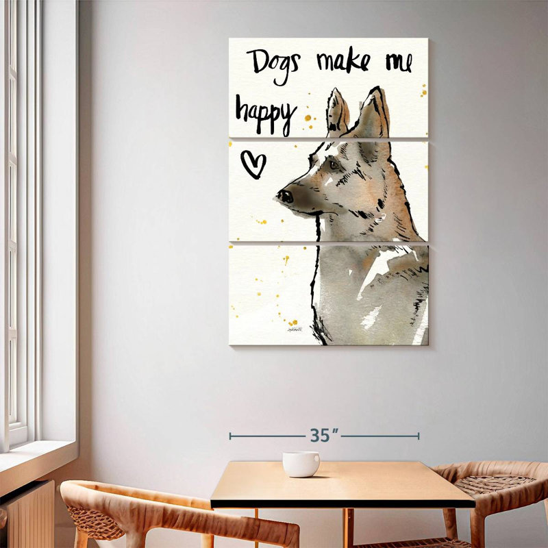 Brampt Strike A Paws VIII, 65" H x 42" W
