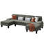 Canapé modulaire 6 pièces Rudhi-905661438