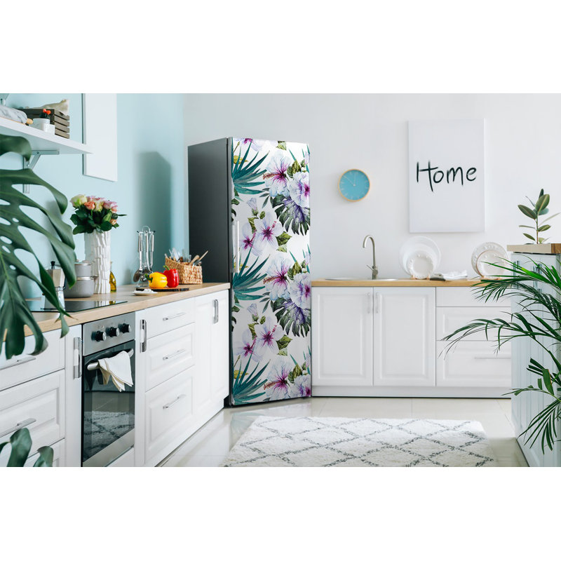 Plants & Flowers Door Decal, 190cm H x 70cm W
