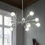 Lustre sphérique spoutnik 10 lumières Tekamah-774114509