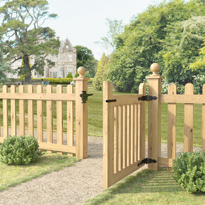 Loquet de barrière autobloquant pour clôture en bois