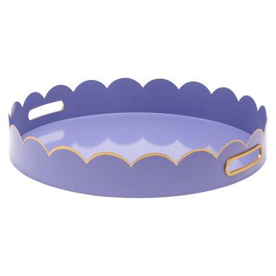 Round Lavender Eloise Tray