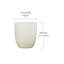 Vase de table en verre frosted Talisha