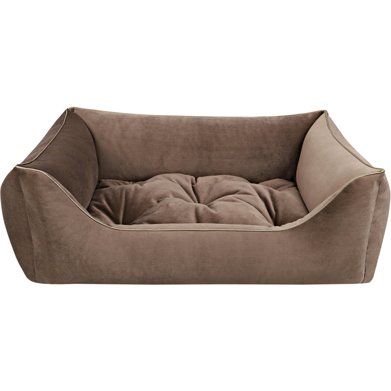 Magig Orthopedic Polyester Pet Bed, Small (70cm W x 50cm D x 25cm H), Taupe