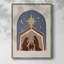 Boho Nativité I, reproduction encadrée - bois massif-60085899