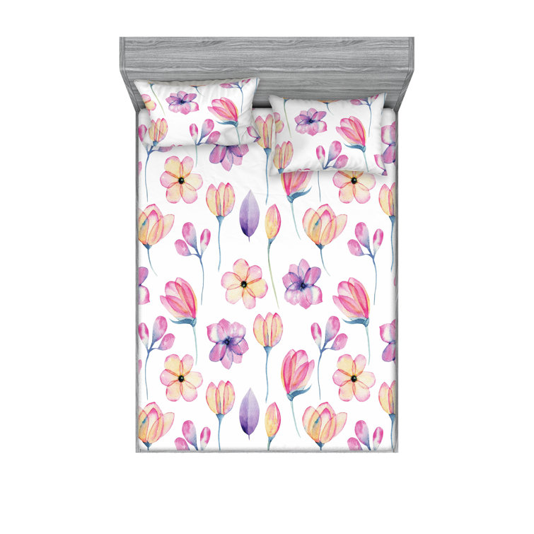 Drap-housse et taies décoratives 3 pièces Ambesonne