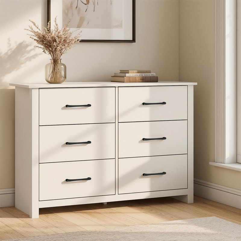 Commode double 6 tiroirs Walter, Parchemin