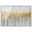 «Golden Rain I», reproduction d'art sur toile encadrée dorée par Art Remedy, cadre blanc, 24 x 16-1383555841-1383555868