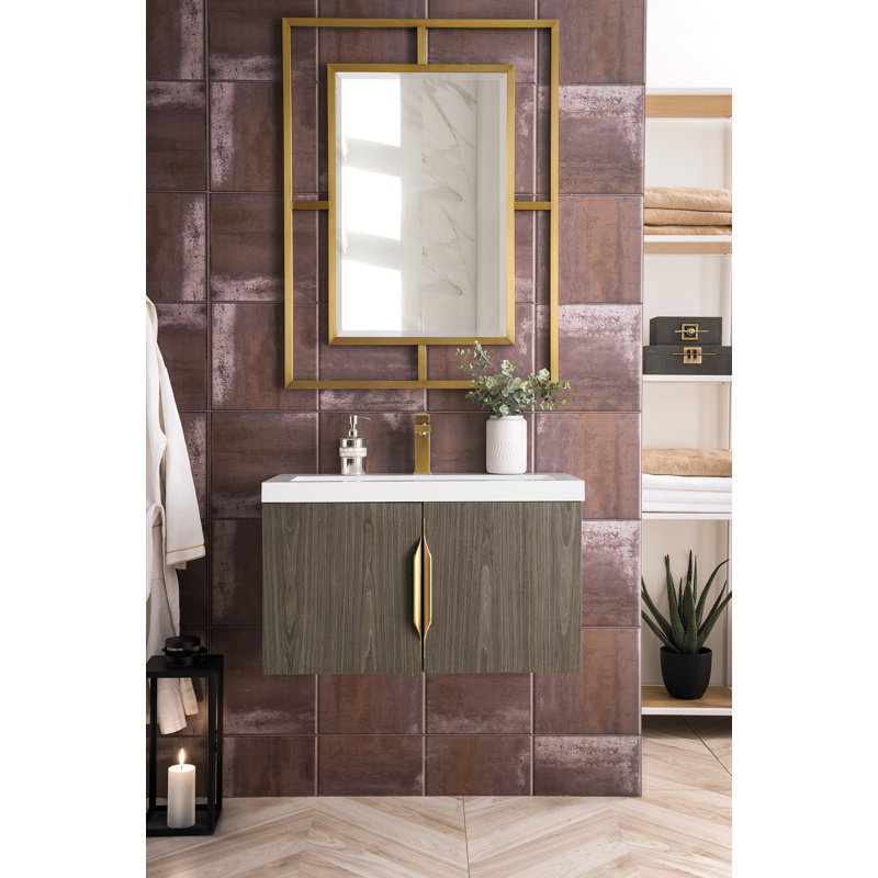Columbia 31.5'' W Single Vanity, Ash Gray