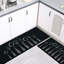 Tapis de cuisine luxueux Comfort Chef, conception de coutellerie, profil bas, ajustement universel, l 32 po x l 20