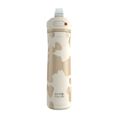 Contigo x Ally Love Ashland Chill 2.0 Stainless Steel Water Bottle + AUTOSPOUT Lid, 24oz, Oatmilk