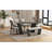 Labannah 6-Piece Wooden Dining Set with 4 Upholstered Chairs & Bench-115283117