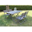 Angelos 130cm Rectangular Folding Table-80868438-80868440