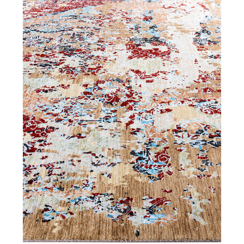 Overdyed One-of-a-Kind 8' 2" X 10' 2" Hand Knotted Area Rug