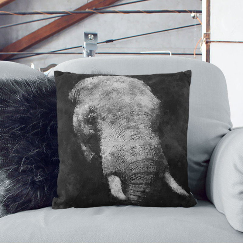 Square Throw Cushion, 55cm H x 55cm W x 20cm D
