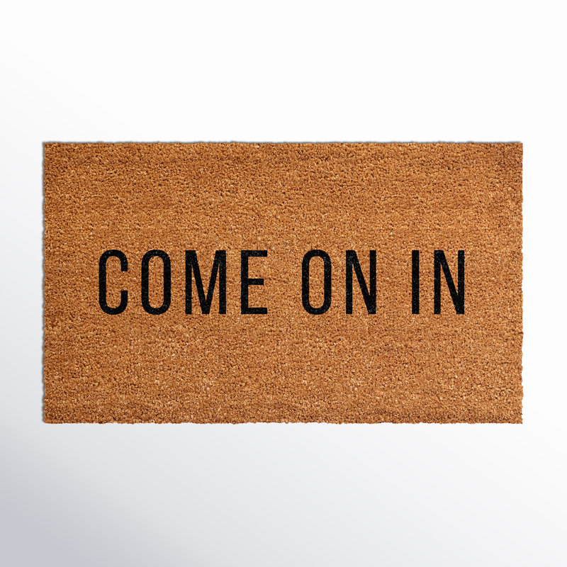 Tapis d'entrée antidérapant Den, L 36 po x L 72 po