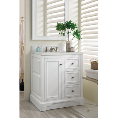 Kewstoke 31.3'' Single Bathroom Vanity with Top
