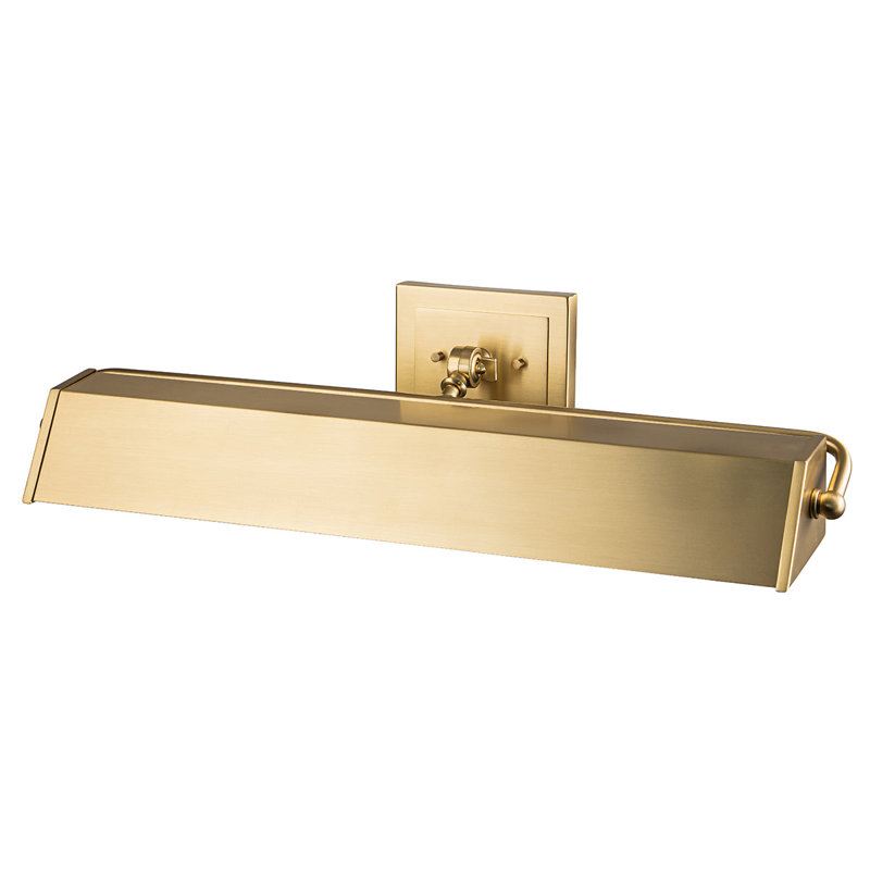 Grande lampe de table Cade en bronze brossé