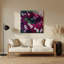 Art mural en métal Botanical Petunias-83947208