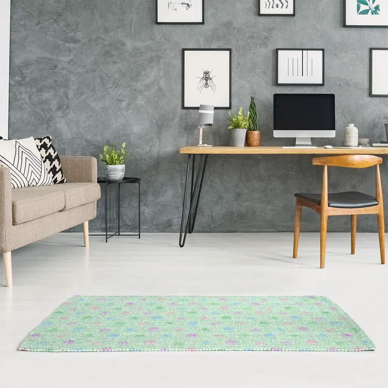 Tapis de zone verte petits gâteaux classic, Rectangle 5 pi x 7 pi