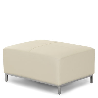 Korinna 95cm Wide Tufted Rectangle Solid Colour Standard Ottoman
