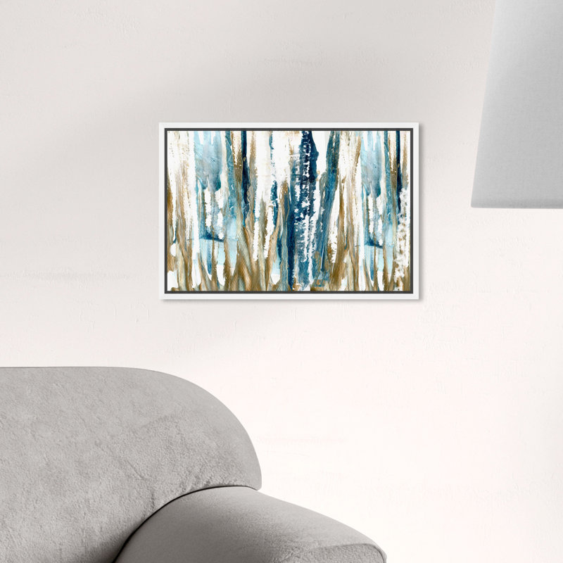 «Abstract Faith», reproduction d'art sur toile, Cadre blanc, H 16 po x l 24 po x P 1,5 po