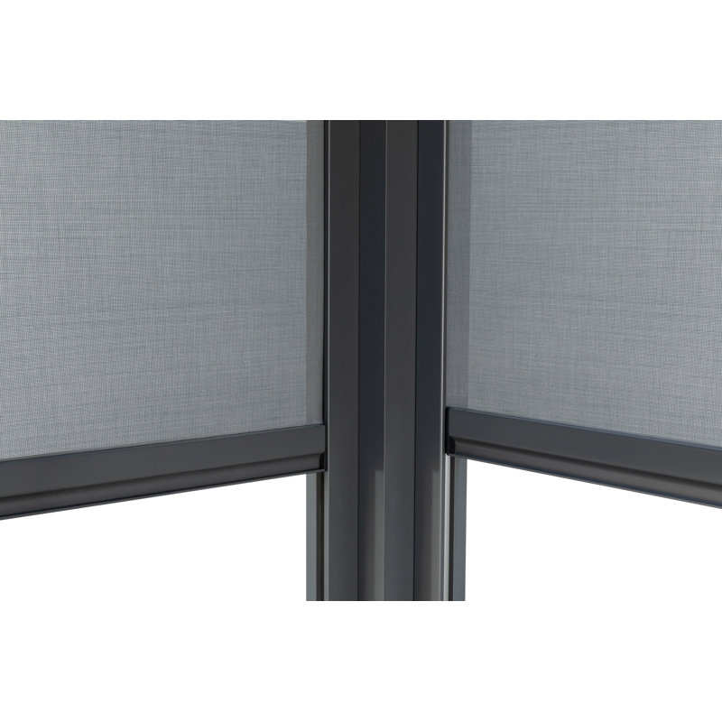 Pergola Accessory Side Screen, 224cm H x 266cm W x 0.15cm D