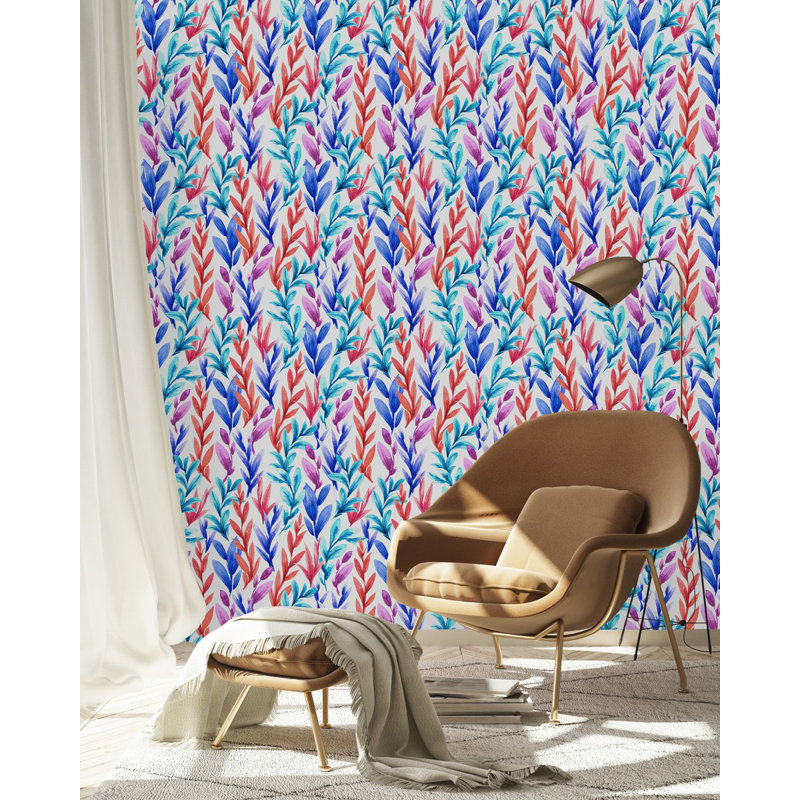 Panneau de papier peint auto-adhésif, L 2,08 pi x L 10,42 pi