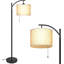 Lampe sur pied arquée 62,2 po avec chaînette, ampoule incluse-945142987