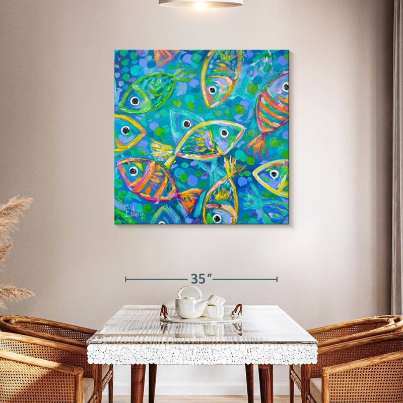 Brampt Rolling In The Deep, 39" H x 39" W