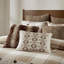Ensemble d'édredon en jacquard de coton 8 pièces Gracie Mills Obrien Rustic Retreat-110407105