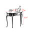 Console de style américain en bois massif rétro.-62392033