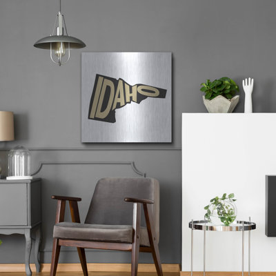 «Idaho 2» par Art Licensing Studio, art mural en métal