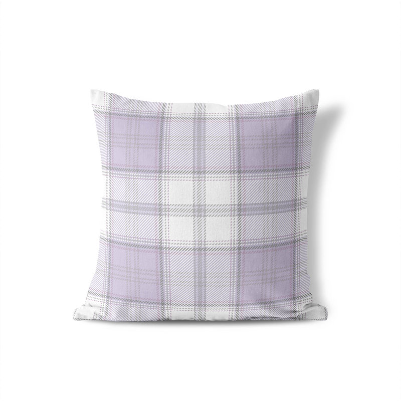 Coussin Baid, Mauve, H 26 po x l 26 po