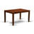 6 Piece Dining Table Set Contains a Rectangle Dinner Table with Butterfly Leaf and 4 Faux Leather Dining Room Chairs with a Bench, Espresso-20549005