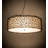 Damas 4 - Light Steel Dimmable Drum Chandelier