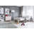 Celia Oushak Gray Hand Knotted Wool Area Rug