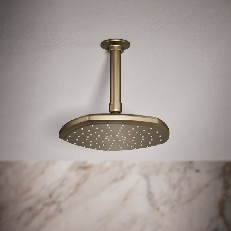 Occasion 8 In. Single-Function Rainhead, Vibrant Brushed Bronze