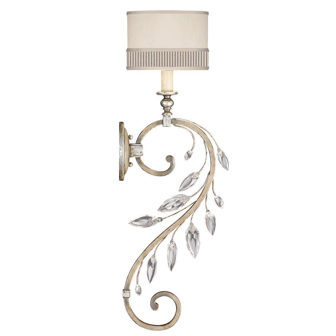 Crystal Laurel 32" Sconce Fine Art Handcrafted Lighting 