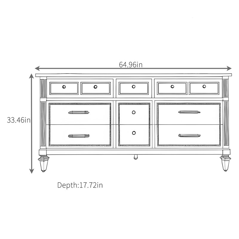 High-Quality Large-Capacity Sideboard